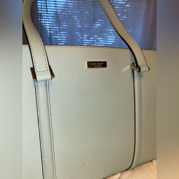 Authentic Kate Spade pale blue bag - Picture 2 of 7